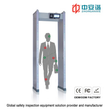 Waterproof Door Frame Metal Detector with Touch Screen Double Support Mobile Control